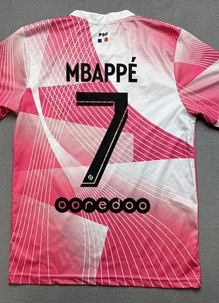 Кіліан мбаппе псж рожева футбольна форма ріст 164 mbappe psg ширина 41см довжина 60см