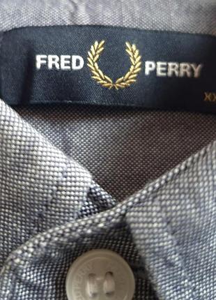 Рубашка fred perry размер 2xl 7