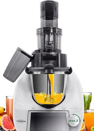 Соковижималка для thermomix tm6/tm5 leckerhelfer saftpro шнекова соковичавниця