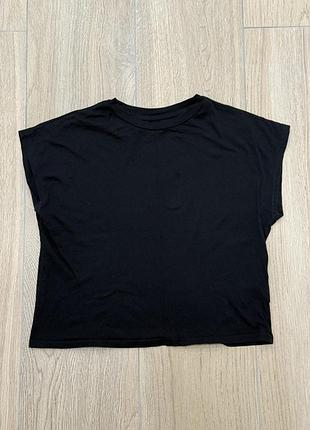 Базова чорна футболка h&m