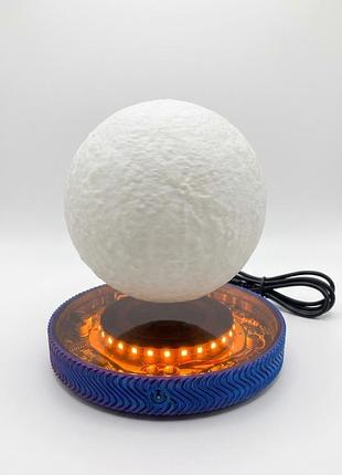 Летающая ночная лампа с левитацией levitating moon lamp магнитная реалистичная левитация