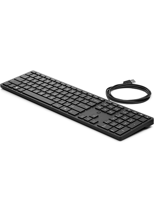 Клавиатура hp wired desktop 320k usb полноразмерная проводная клавиатура с цифровым блоком