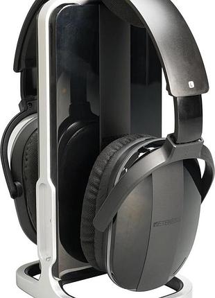 Бездротові навушники retkess ta007 rf 2.4 ггц + bluetooth повнорозмірні навушники із зарядною станцією