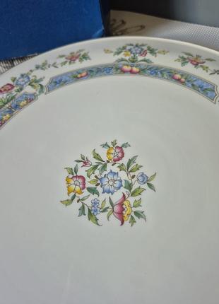 Фарфоровая тортовница royal worcester 5