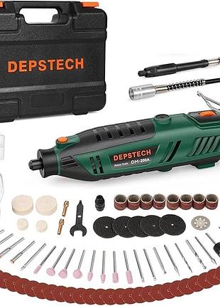 Многофункциональная шлифовальная машина depstech dm-200a электрический гравер 200 вт до 40000 об/мин