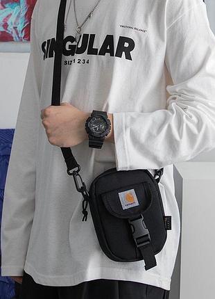Сумка carhartt wip черная 5