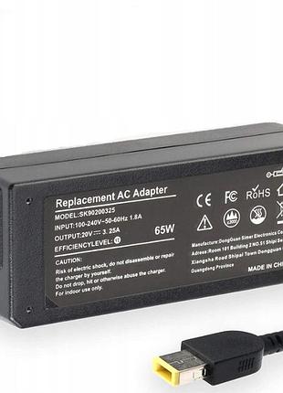 Блок живлення ac adapter sk90200325 зарядний пристрій для ноутбуків lenovo 65 вт