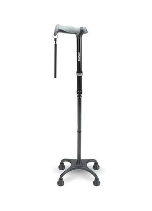 Складана чотириопорна тростина 96 см rehand quad walking cane rh100757 аксесуар для впевненої ходьби
