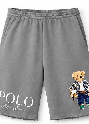 Чоловічі оверсайз шорти ralph lauren polo bear