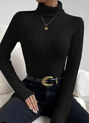 Светр /водолазка в рубчик primark