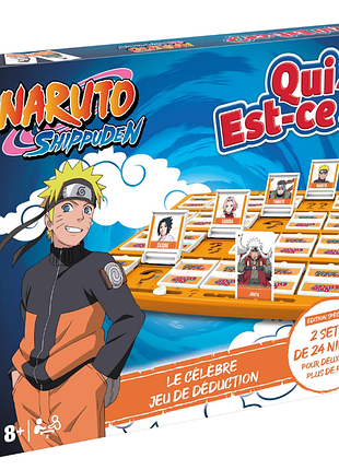 Настільна гра хто це? naruto shippuden гра вгадай персонажа за мотивами аніме наруто для дітей і дорослих французькою мовою