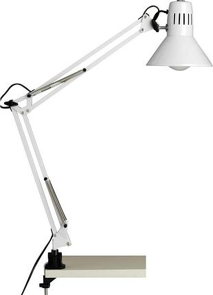 Настольная лампа с прищепкой 16,5х60х50см e27 40 вт brilliant hobby indoor led table lamp лампа с надежной фиксацией на столе