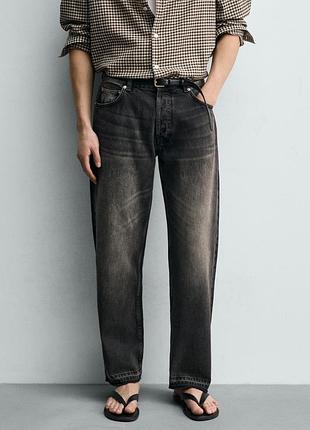 Джинси zara straight fit 4048/445/822