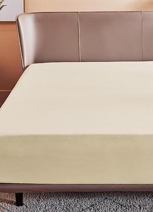 Простирадло на гумці з мікрофібри 180*200 см drap housse мікрофіброве простирадло на гумці для матраців до 30 см