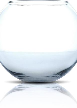Аквариум-шар с обзором 360° 20 см amtra crystal globe аквариум из выдувного стекла