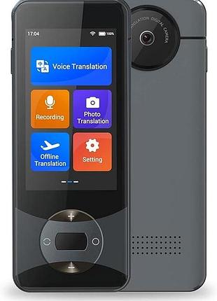 Голосовой переводчик ai voice translator w10 переводчик с искусственным интеллектом, двусторонний перевод