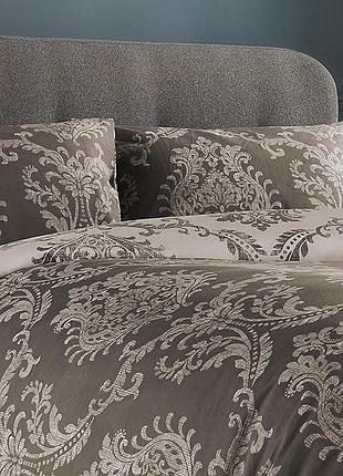Двоспальний комплект постільної білизни olivia rocco duvet set double бавовняна постільна білизна 200*200 см