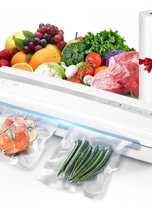 Вакууматор kejector vacuum sealer v3100 110 вт автоматический вакуумный упаковщик продуктов