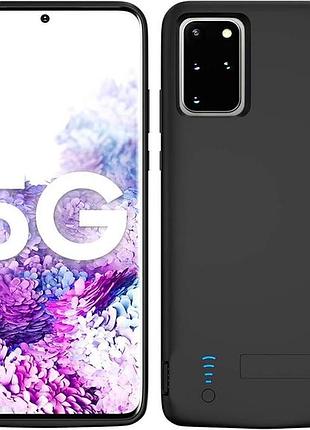 Чохол-акумулятор для 5000 ма·год samsung galaxy s20 plus портативний акумулятор-чохол для тривалих поїздок