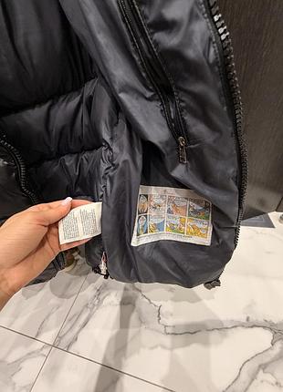 Чорний пуховик moncler 6