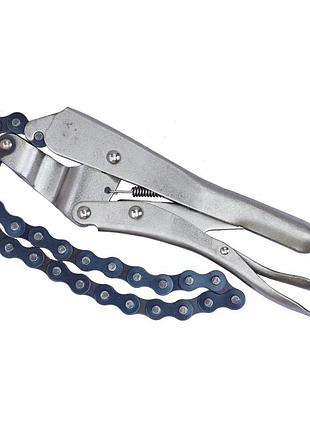 Зажимные плоскогубцы 250 мм ronbon hardware tools стальные зажимные плоскогубцы с цепью 45 см для фиксации на круглых объектах