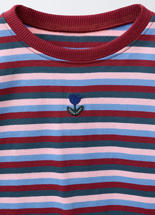 Яркий реглан в полоску zara 3