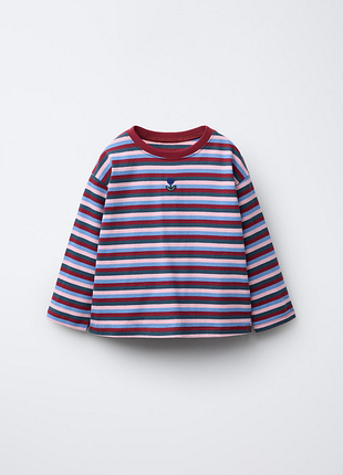 Яркий реглан в полоску zara 2