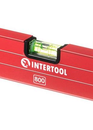 Рівень intertool 800мм 3 вічка (mt-1108) 5