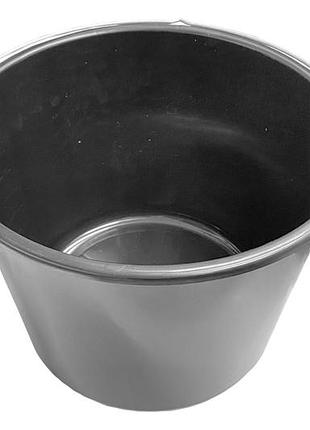 Відро будівельне iplast 20л чорне (о-024454)
