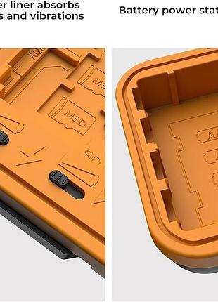 Чохол для sd-карт k&f concept multi-function battery case органайзер-футляр для sd-карт 3