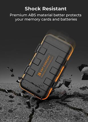 Чохол для sd-карт k&f concept multi-function battery case органайзер-футляр для sd-карт 8