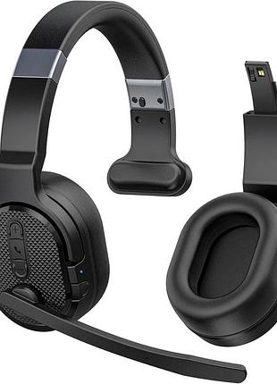 Беспроводная bluetooth гарнитура wireless headset ge654a гарнитура с шумоподавлением и мягкими амбушюрами