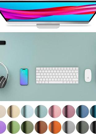 Коврик из искусственной кожи для пк 91х43 см aothia pc mat многофункциональный коврик для мыши и клавиатуры