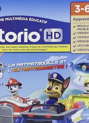 Развивающая игра для детского планшета vtech storio hd paw patrol обучающая игра щенячий патруль на французском языке