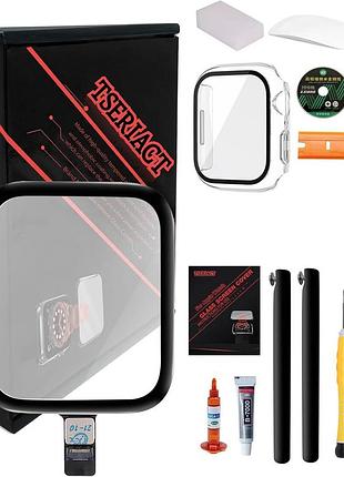 Комплект для клеєння захисного скла apple watch tseriact захисне скло для годинника apple watch 4 40 мм