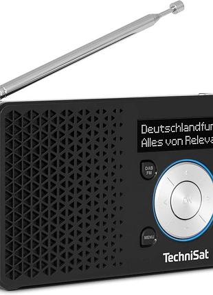 Портативное радио technisat digitradio 1 a цифровой радиоприемник
