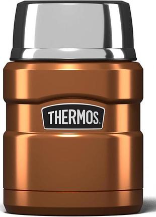 Термос 470 мл thermos высококачественный термос для еды из нержавеющей стали с складной ложкой