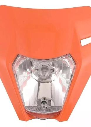 Мотоциклетная фара для ktm sxf xcwf exc 125 250 300 35 motorcycle headlight мотоциклетная фара с двойным светом hi/lo