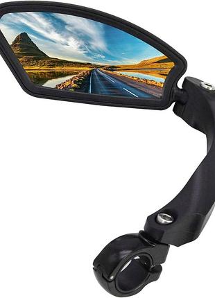 Велосипедне дзеркало заднього огляду arkham handlebar bike mirror ліве дзеркало на кермо велосипеда/мотоциклу