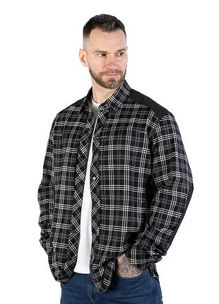 Сорочка "тайфун" black/white (9580), 3xl лучшая цена с быстрой доставкой по украине