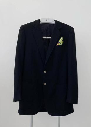 Чоловічий шерстяний дизайнерський піджак brioni made in italy  size 46 (small)