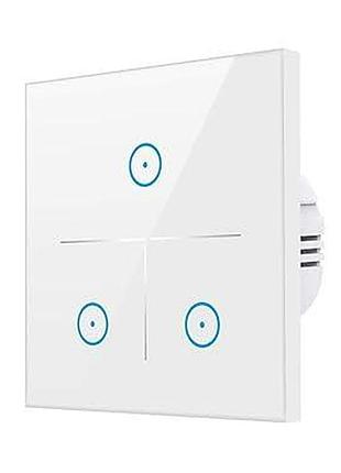 Розумний настінний вимикач smart touch switch cd302 сенсорний 3-сторонній перемикач
