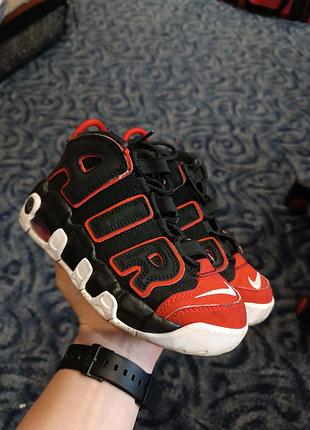 Дитячі кросівки nike air more uptempo (оригінал, eur 31 / 19 см)