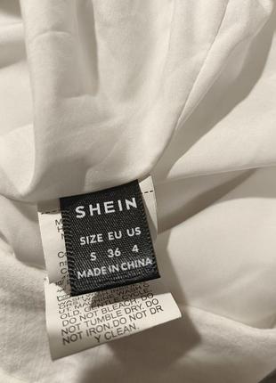 Брюки женские белые летние shein 3