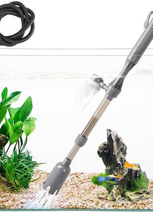 Акваріумний пилосос villno 016 aquarium gravel vacuum cleaner пристрій для догляду за вашим акваріумом