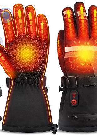 Рукавички з підігрівом heated gloves kec-3200 — l рукавички із сенсорними пальцями