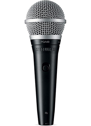 Мікрофон xlr shure pga48 динамічний дротовий мікрофон для вокалу