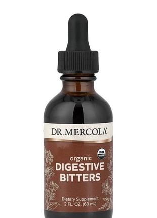 Dr. mercola, digestive bitters, dr. mercola, органічна гірка настоянка для травлення, 60 мл (2 рідк. унції)