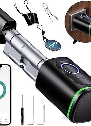 Электронный дверной замок avatto keyless smart cylinder интеллектуальный дверной замок со сканером+2 ключа