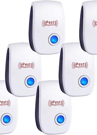 Ультразвуковой отпугиватель вредителей pest repeller ultrasonic pest repeller, 6 шт